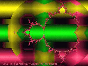 Electro-Acyrlic Mandelbrot (click to see larger image)