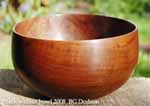 black walnut bowl(click to see larger image)