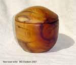 yew bowl (click to see larger image)