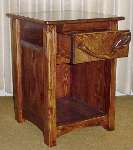 Carved nightstand (click for larger image)