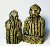 Prehistoric Cthulhu Idols (click to see larger image)